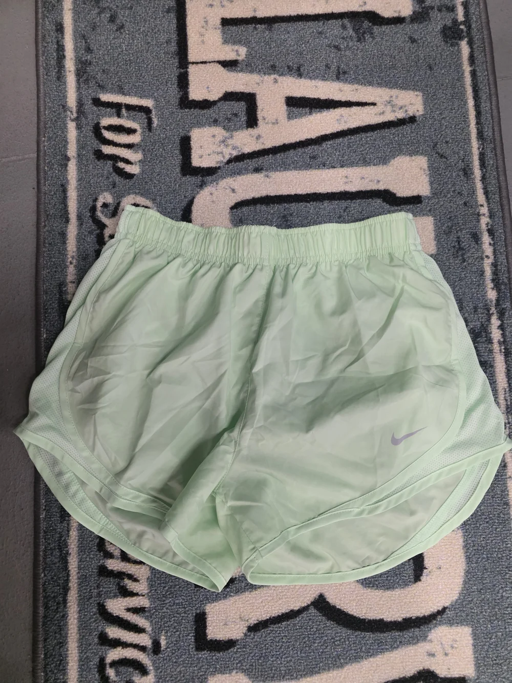 Nike Light Mint Athletic Running Shorts
